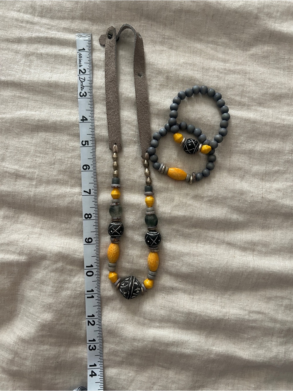 Twine and Twig necklace and bracelet set